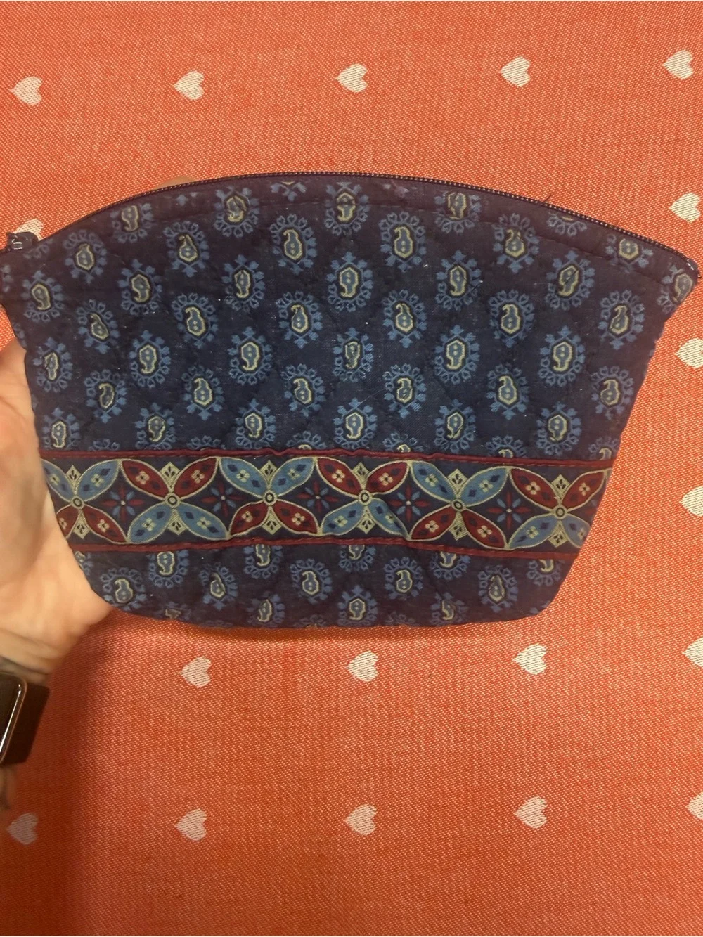 Vintage Vera Bradley cosmetic bag